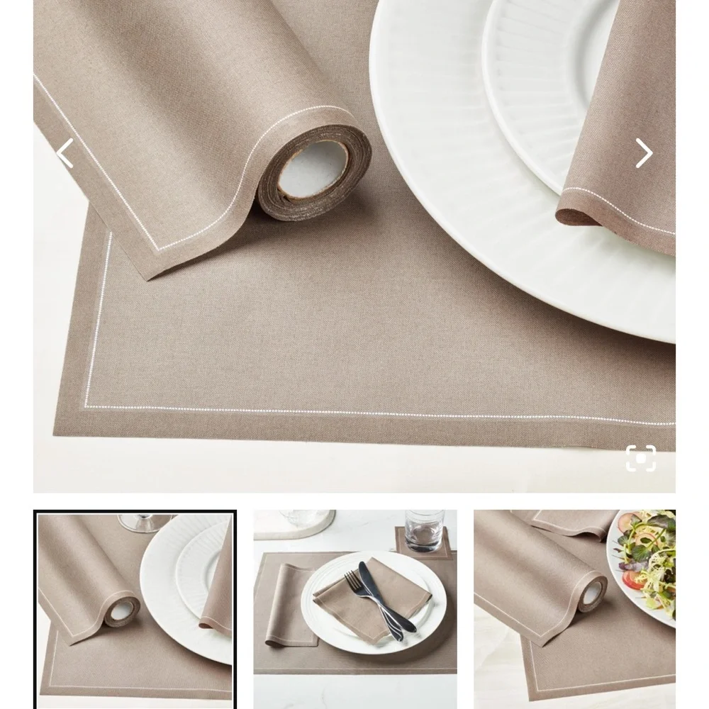 West Elm Cotton Place Mats - Sand